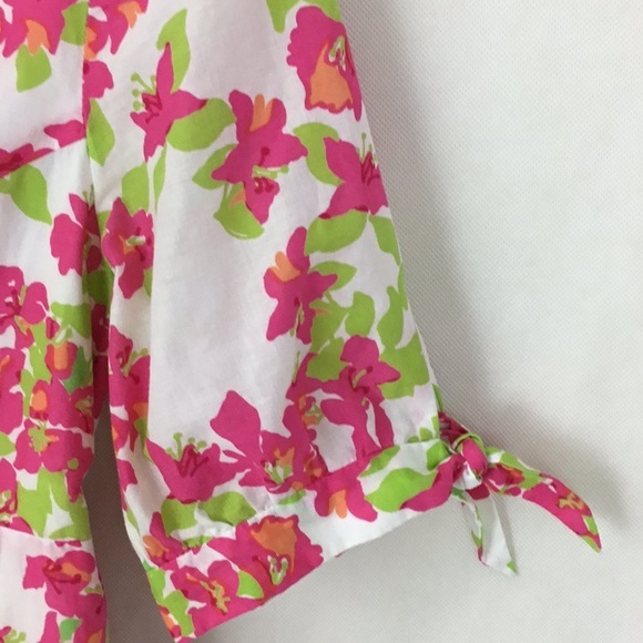 LILLY PULITZER Floral Pinch Print Dress - Picture 5 of 11